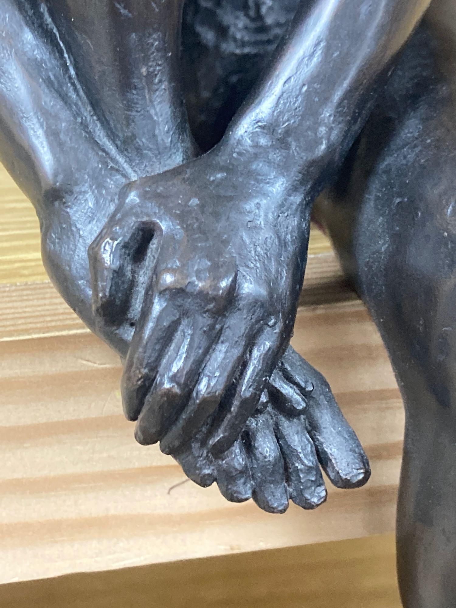 Tom Greenshields, (1915-1994), sculpture, Merry, cold cast resin copper, limited edition, with certificate of authenticity and exhibi